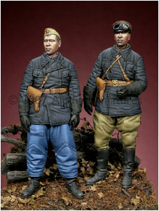 Alpine 1/35 35041 Ensemble d'équipage de char russe (2 figurines)