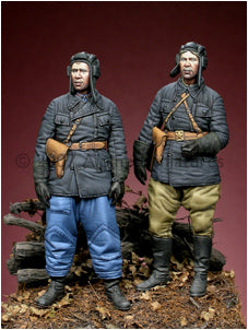 Alpine 1/35 35041 Ensemble d'équipage de char russe (2 figurines)