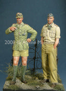 Alpine 1/35 German DAK Panzer Crew Set (2 figures)