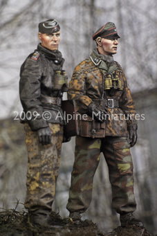 Alpine 1/35 35077 Coffret Officiers LAH dans les Ardennes
