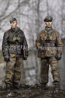Alpine 1/35 35077 Coffret Officiers LAH dans les Ardennes