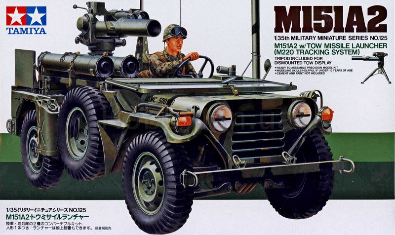Tamiya 1/35 M151A2 W/Tow Missile Launcher (M220 Tracking System)