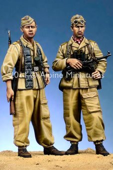 Ensemble Alpine 1/35 DAK Ramcke Brigade (2 figurines)