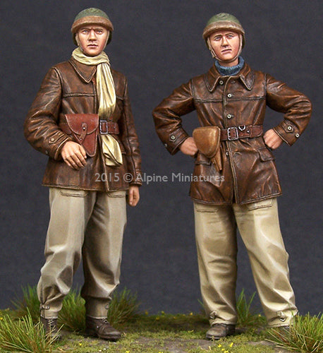 Alpine 1/35 WW2 Ensemble d'équipage de char français 35198