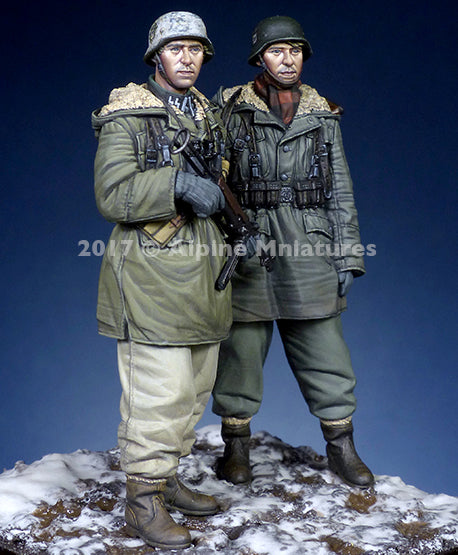 Ensemble Alpine 1/35 WSS Grenadiers à Kharkov