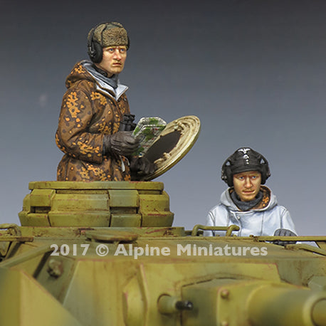 Alpine 1/35 35240 WSS Panzer Crew Ensemble d'hiver