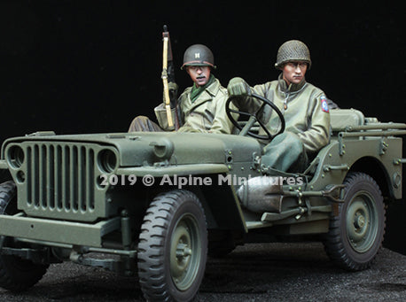 Alpine 1/35 35262 WW2 US Jeep Crew Set