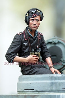 Alpine 1/35 German Panzer Commander Summer Set