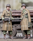 Alpine 1/35 35295 WWII US MG Team Winter (2 figures)