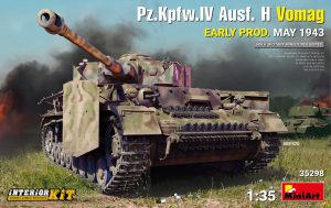 MiniArt 1/35 35298 Pz.kpfw.IV Ausf. h Vomag Early Production Mayo 1943