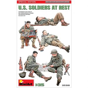 MiniArt 1/35 35318 U.S. Soldiers At Rest