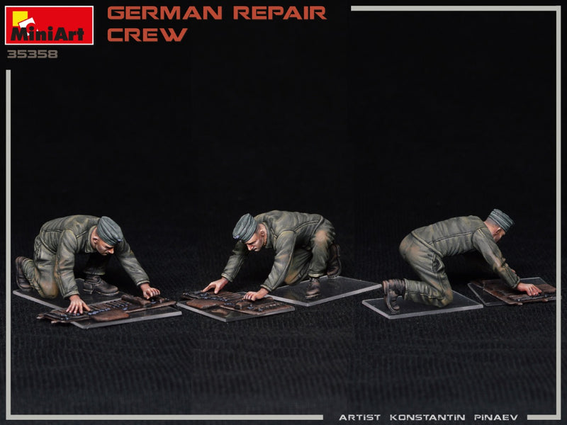 MINIART 1:35 Équipe de réparation allemande