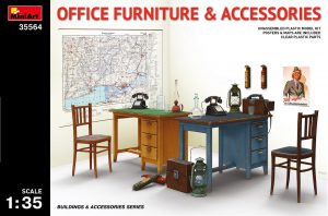 MiniArt 1/35 35564 Office Furniture & Accessories