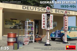 Miniart 1/35 35598 German Gas Station