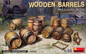 MiniArt 1/35 35630 Wooden Barrels