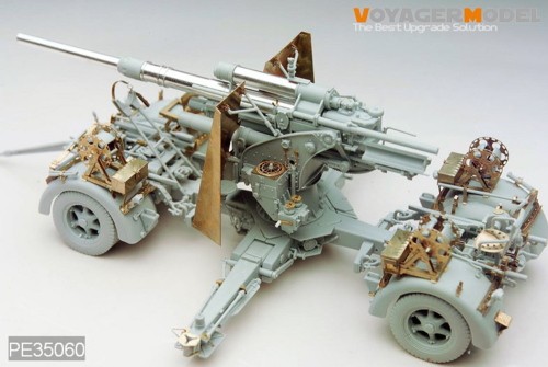 DRAGON 1/35 88mm Flak 36 avec équipage d'artillerie FLAK + PE35060 ensemble allemand 88mm Flak 36 de la Seconde Guerre mondiale