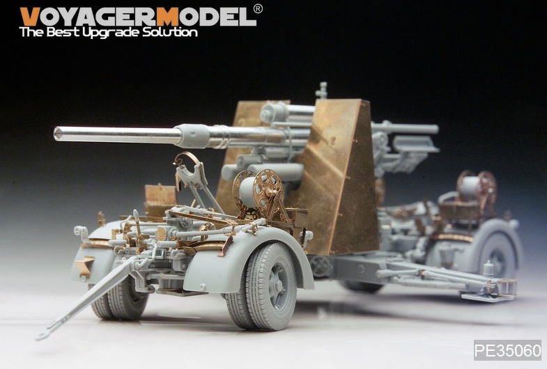 DRAGON 1/35 88mm Flak 36 avec équipage d'artillerie FLAK + PE35060 ensemble allemand 88mm Flak 36 de la Seconde Guerre mondiale