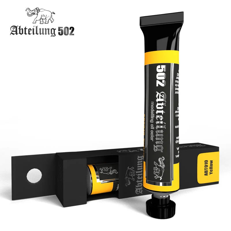 ABTEILUNG 502 YELLOW OIL PAINT 20ML ABT010