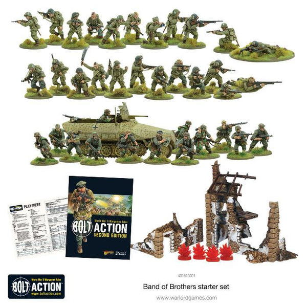 Bolt Action, 2e édition : Coffret de démarrage Band of Brothers (ESP)