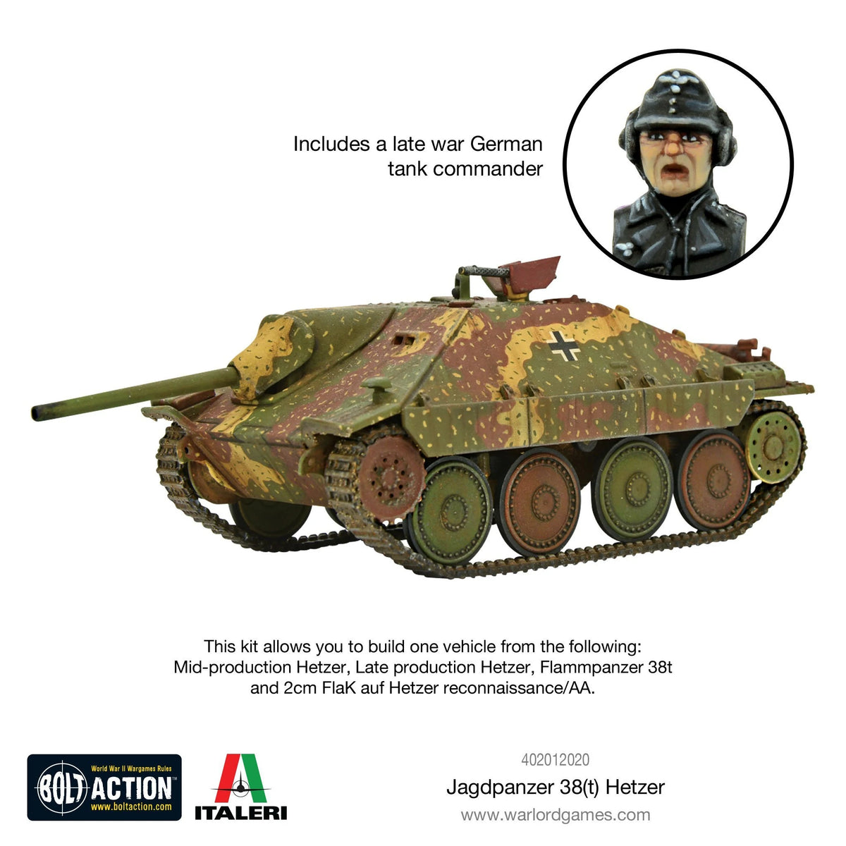 Bolt Action Jagdpanzer 38(t) Hetzer