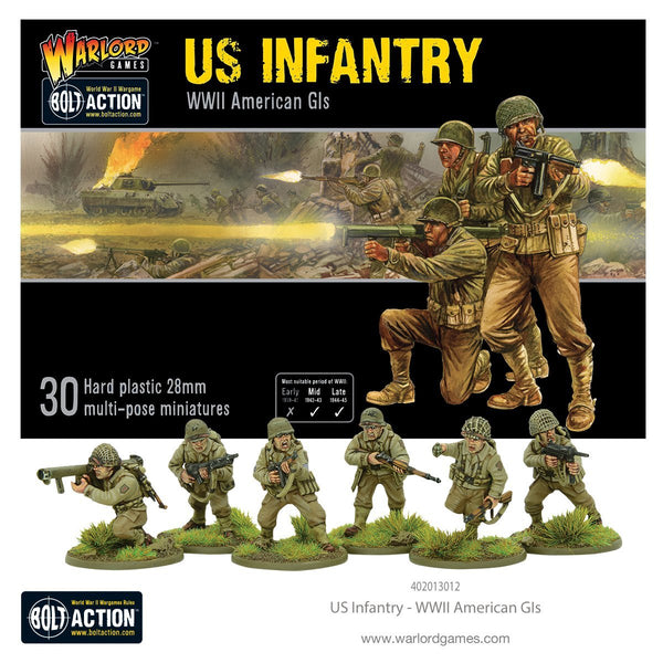 Infanterie américaine - GI américains de la Seconde Guerre mondiale