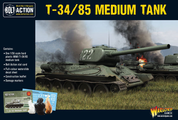 T-34/85 medium tank (plastico)