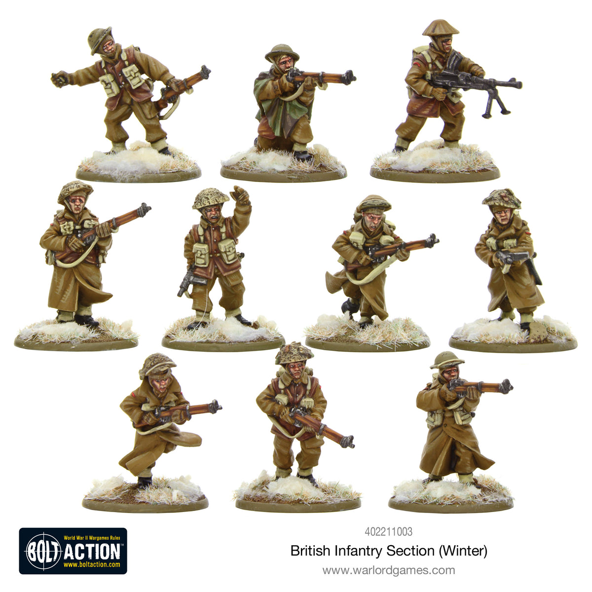 BRITISH INFANTRY SECTION (WINTER)