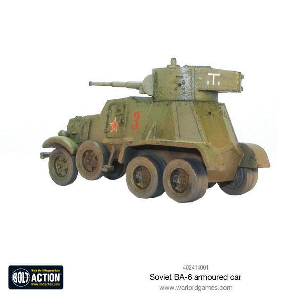 Bolt Action BA-6 Armoured Car