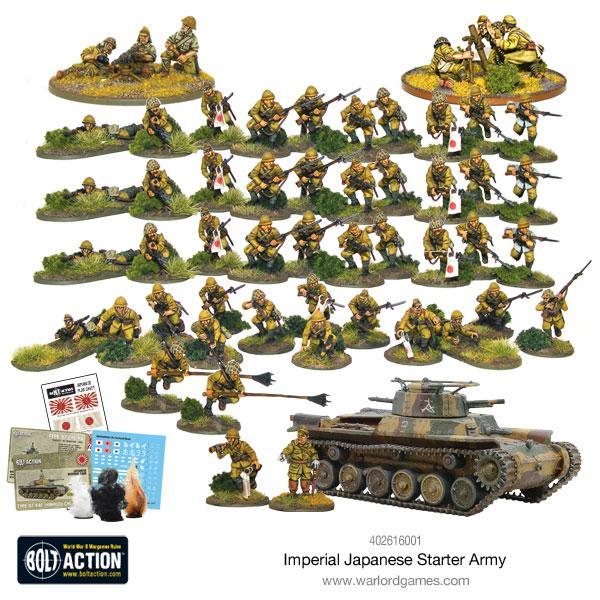 BOLT ACTION BANZAII IMPERIAL JAPANESE STARTER ARMY