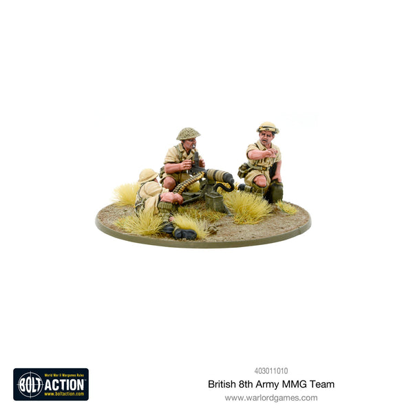 Bolt Action : équipe MMG de la 8e armée britannique