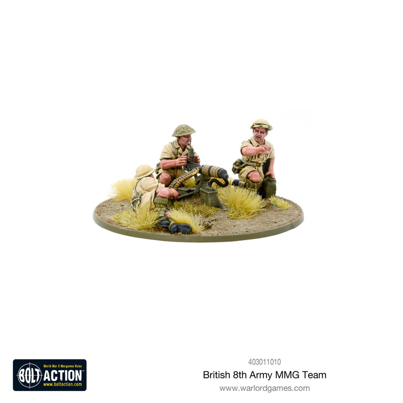 Bolt Action: British 8th Army MMG Team
