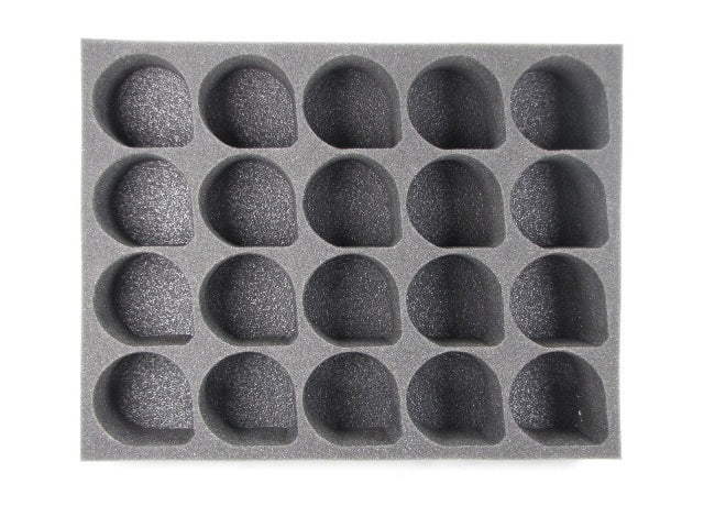 Battle Foam: (Astra Militarum) 40 Heavy Weapons Teams Foam Tray (BFL)