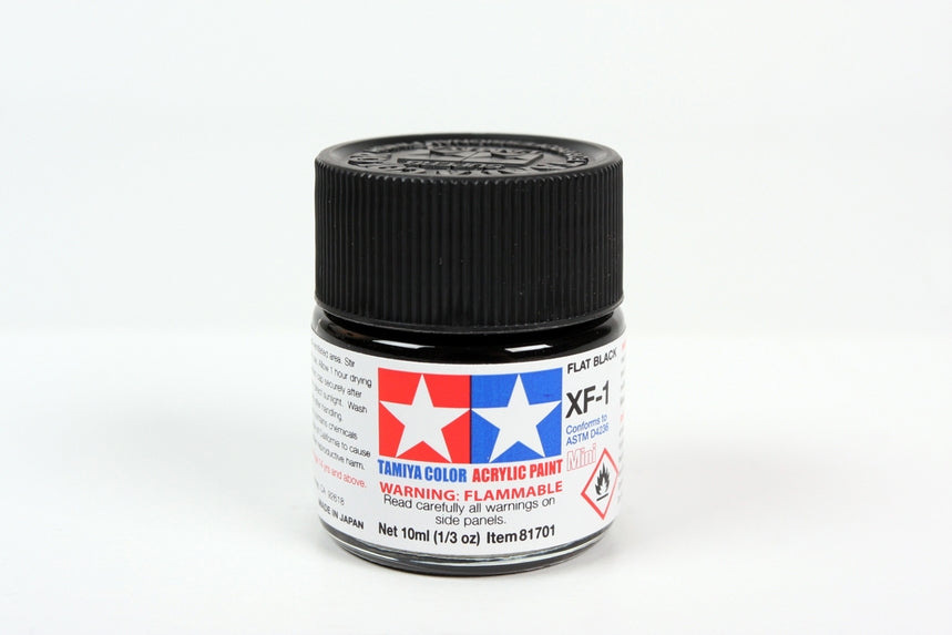TAMIYA XF-1 FLAT BLACK 10ml