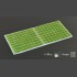 Gamers Grass: Vert 4mm Petit