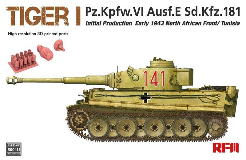 RFM 1/35 Pz.kpfw.VI Ausf.E Sd.Kfz.181 Tigre I