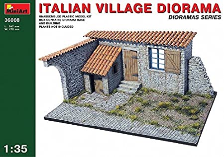 Diorama du village italien 1:35