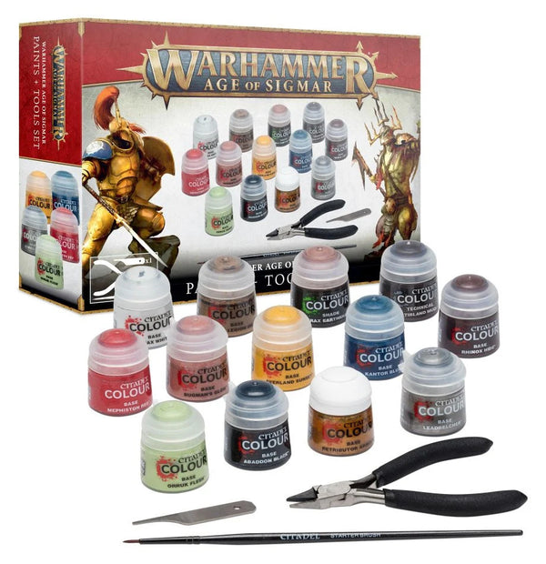 Age of Sigmar - Paints and Tools Set