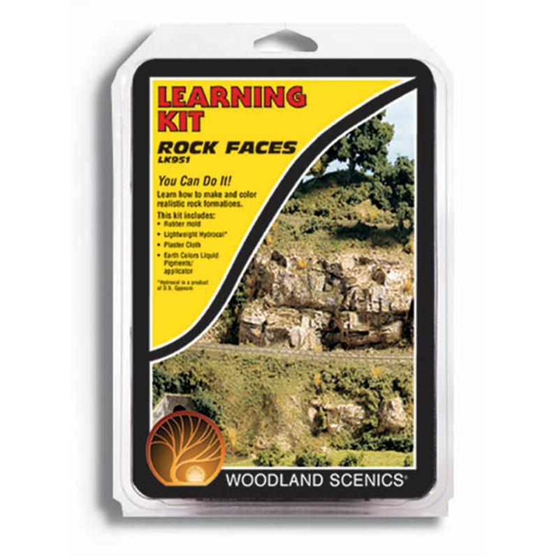 Woodland Scenics : kit d'apprentissage des parois rocheuses