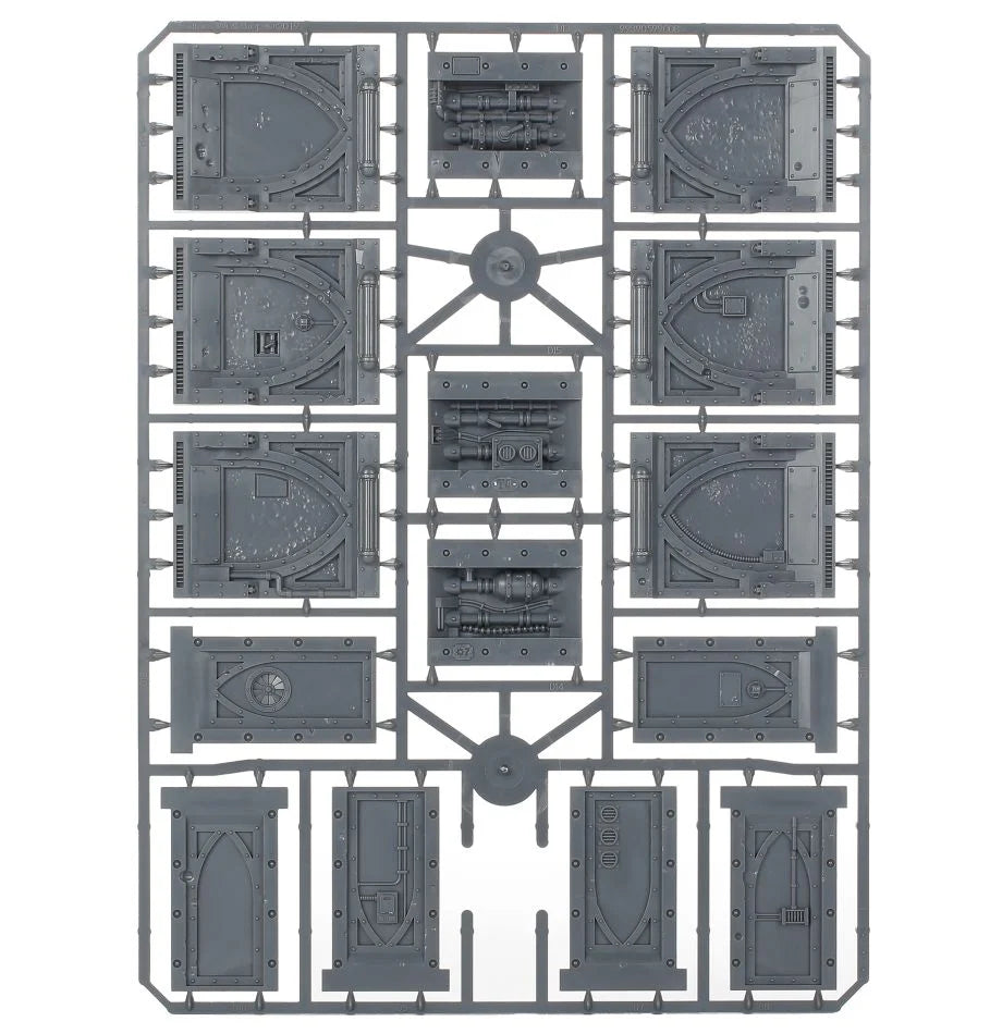 Necromunda Zone Mortalis Columns and Walls
