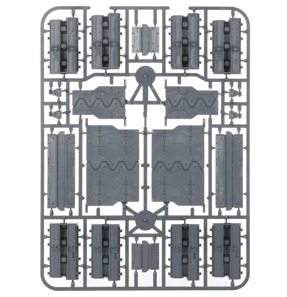Necromunda Zone Mortalis Columns and Walls