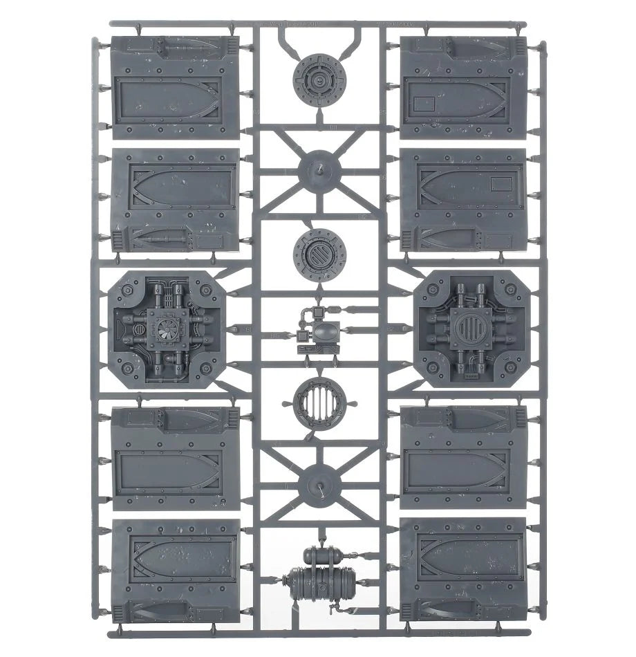 Necromunda Zone Mortalis Columns and Walls