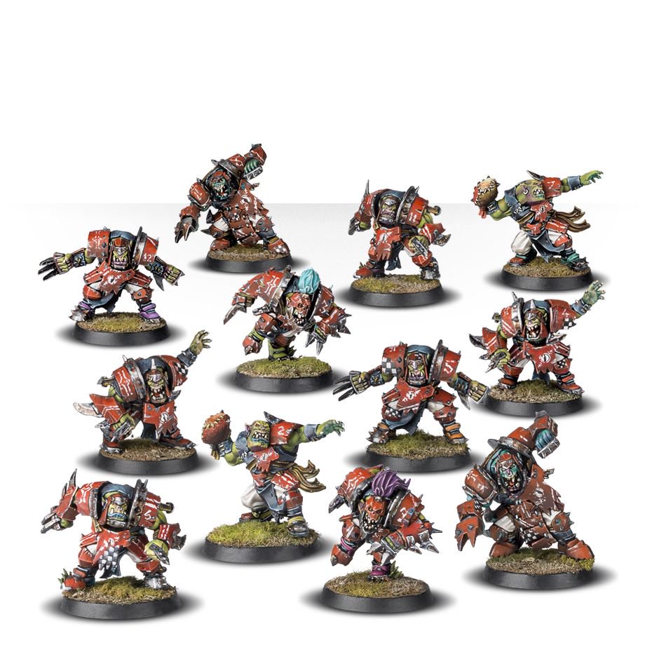 THE GOUGED EYE ORC BLOOD BOWL TEAM