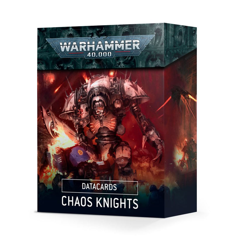 Cartes de données : Chaos Knights (ESP)