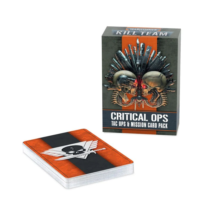 KILL TEAM: Critical Ops - Tac Ops &amp; Mission Card Pack (ENG) 
