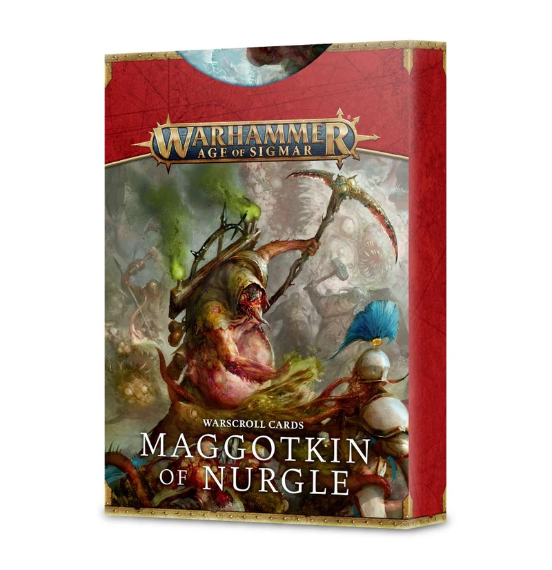 Cartes Warscroll : Maggotkin de Nurgle (ESP)