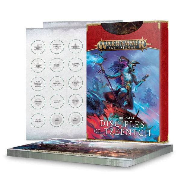 Cartes Warscroll : Disciples de Tzeentch (ESP)