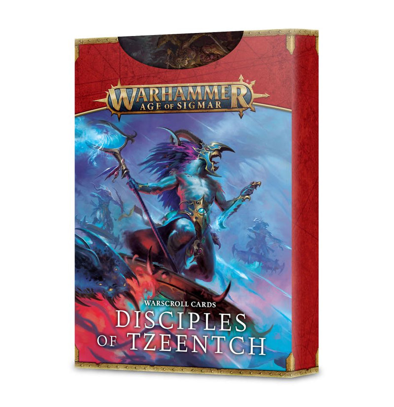 Warscroll Cards: Disciples of Tzeentch (ENG)