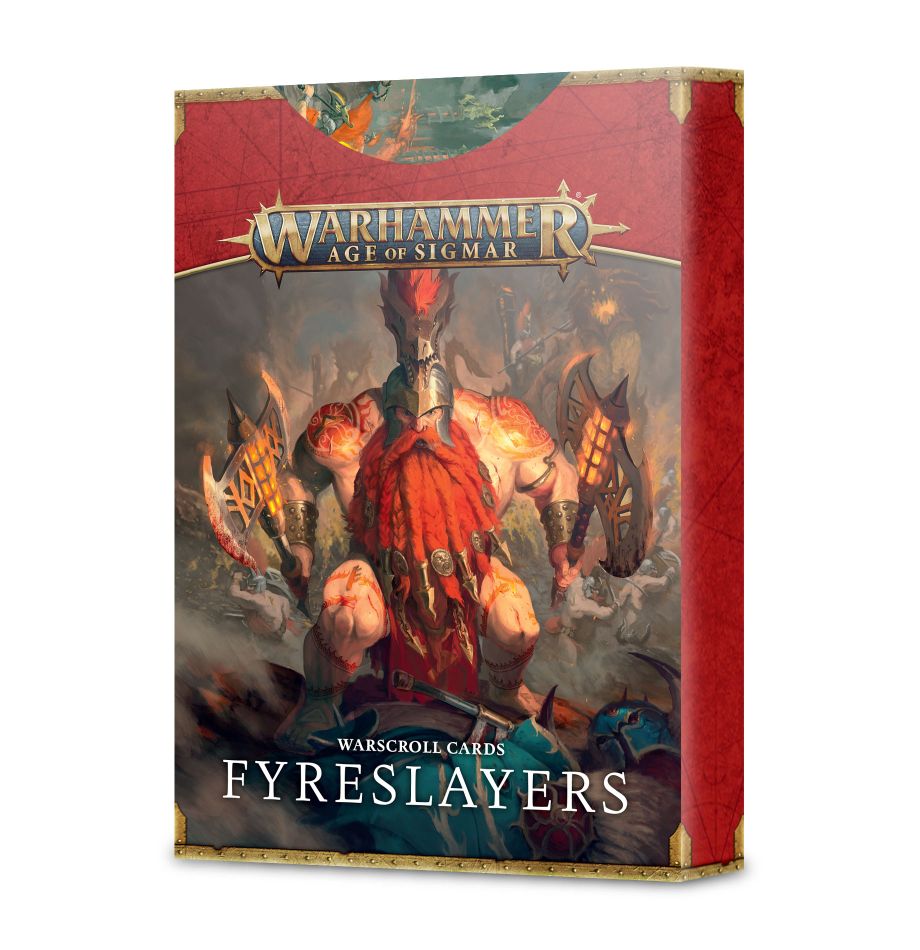 Warscroll Cards: Fyreslayers (ESP)