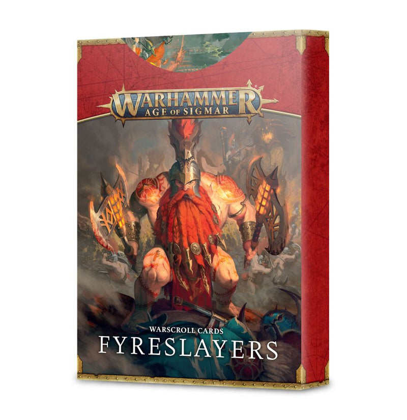 Cartes Warscroll : Fyreslayers (ESP)