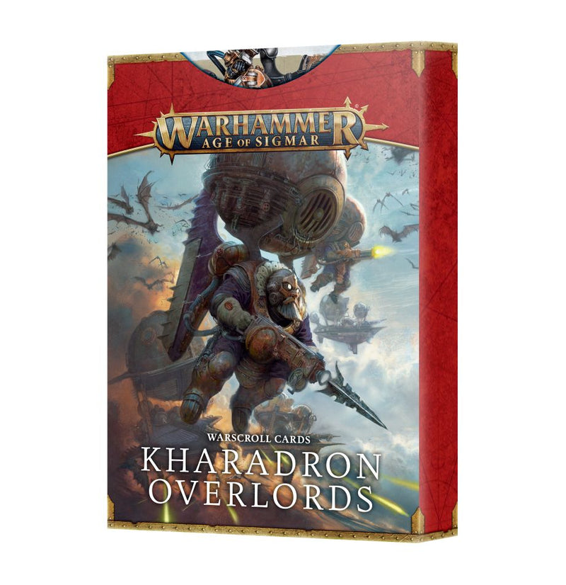 Cartes Warscroll : Kharadron Overlords (ANGLAIS)